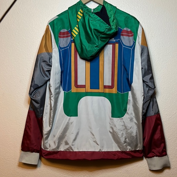 Star Wars think geek Boba Fett windbreaker - Picture 2 of 12